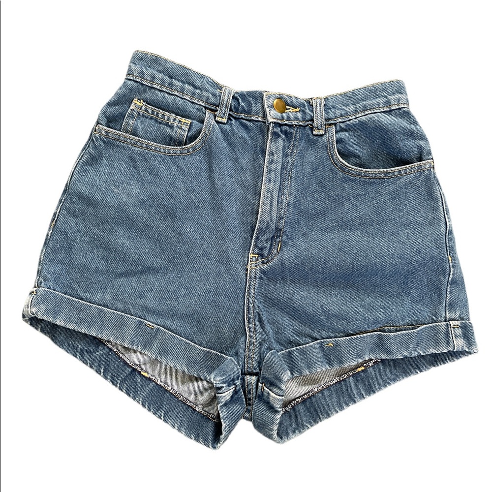 AMERICAN APPAREL [HIGH WAISTED MOM JEANS] || SIZE 28